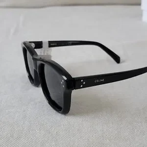 CELINE Mineral 48mm Black Cat Eye Sunglasses Celine Mineral 48mm Cat Eye Sunglasses - Havana/ Smoke  main image 2